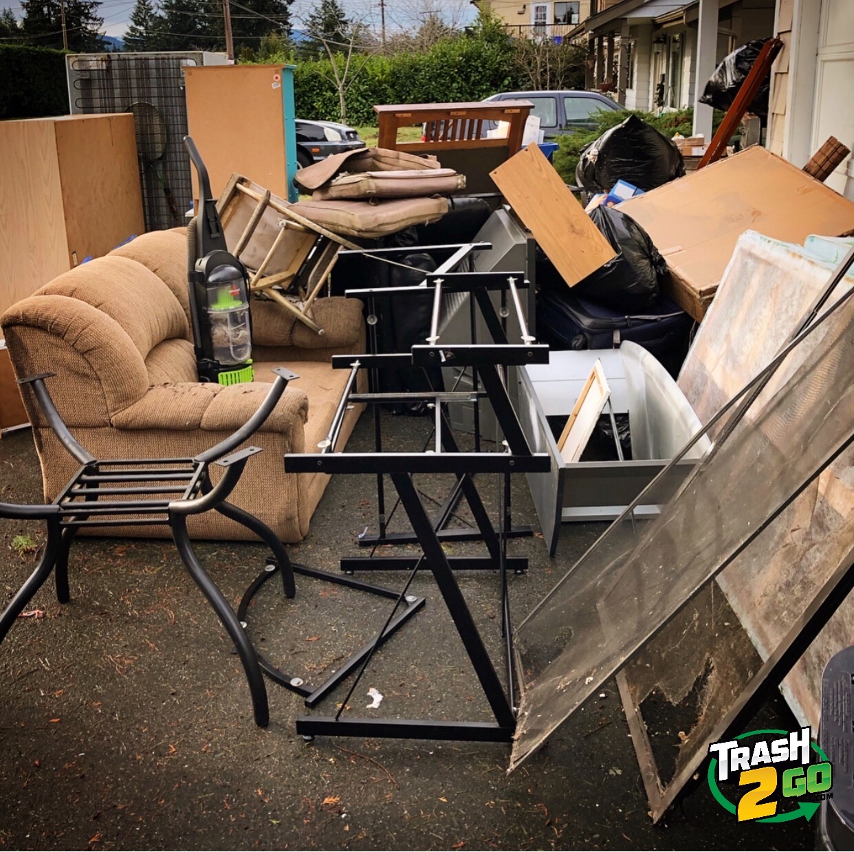 Nanaimo Junk Removal furniture donation and recycling Trash2Go